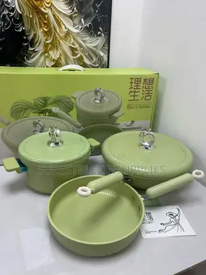 Luxury Aesthetics Quality Nonstick Set of Pots Pans