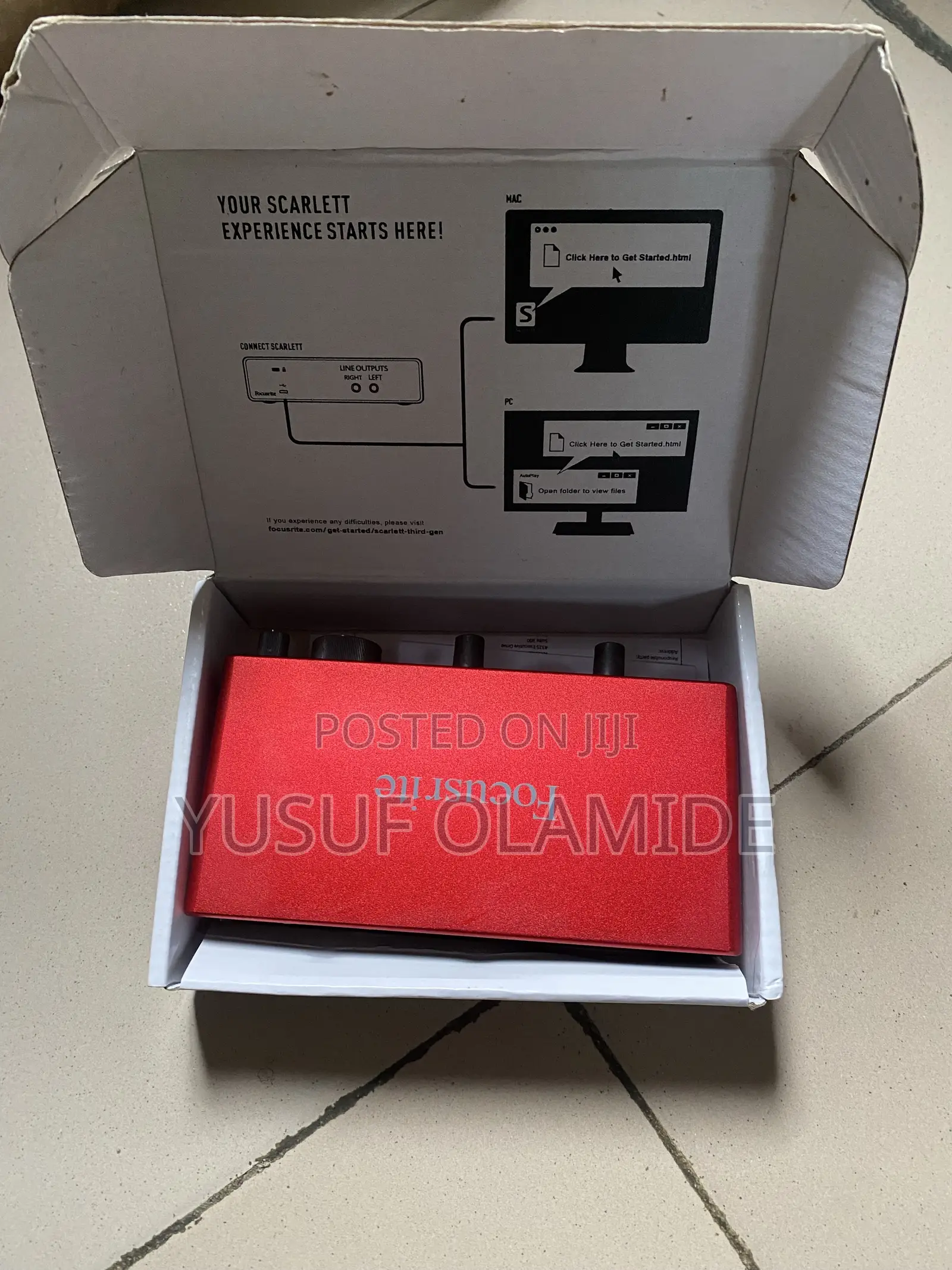 Scarlett 2i2 (Third Generation 2-In, 2-Out Usb Audio Interface)