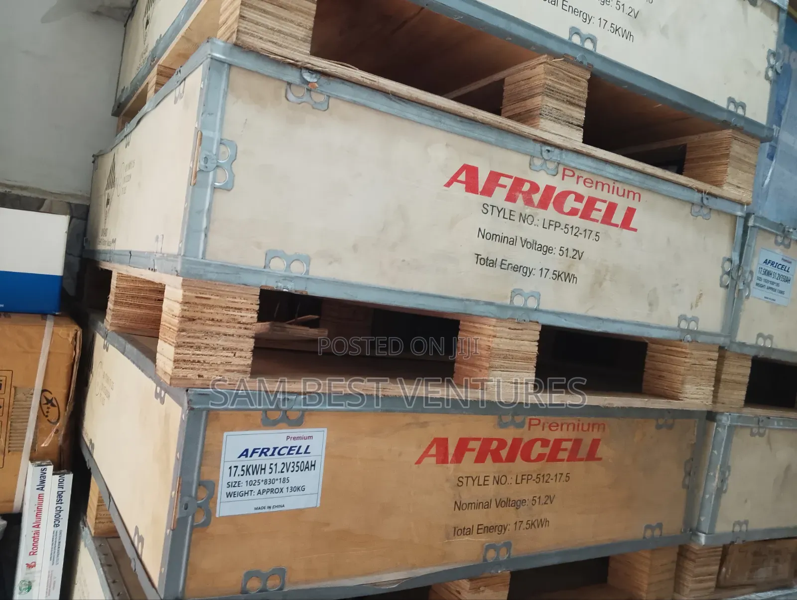 17.5kwh 51.2v Africell Solar Lithium