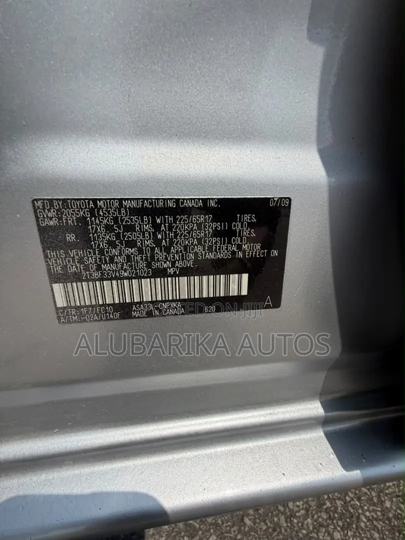 Toyota RAV4 2008 Silver
