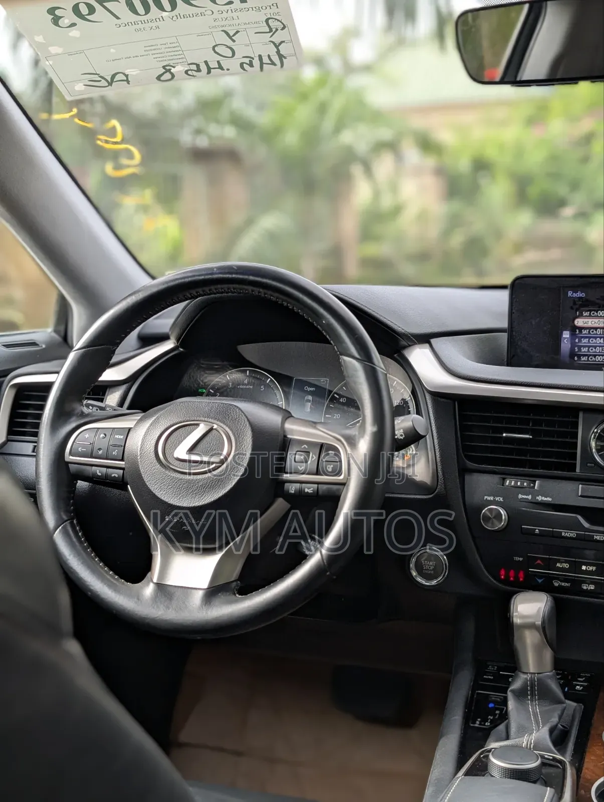 Lexus RX 2018 Black
