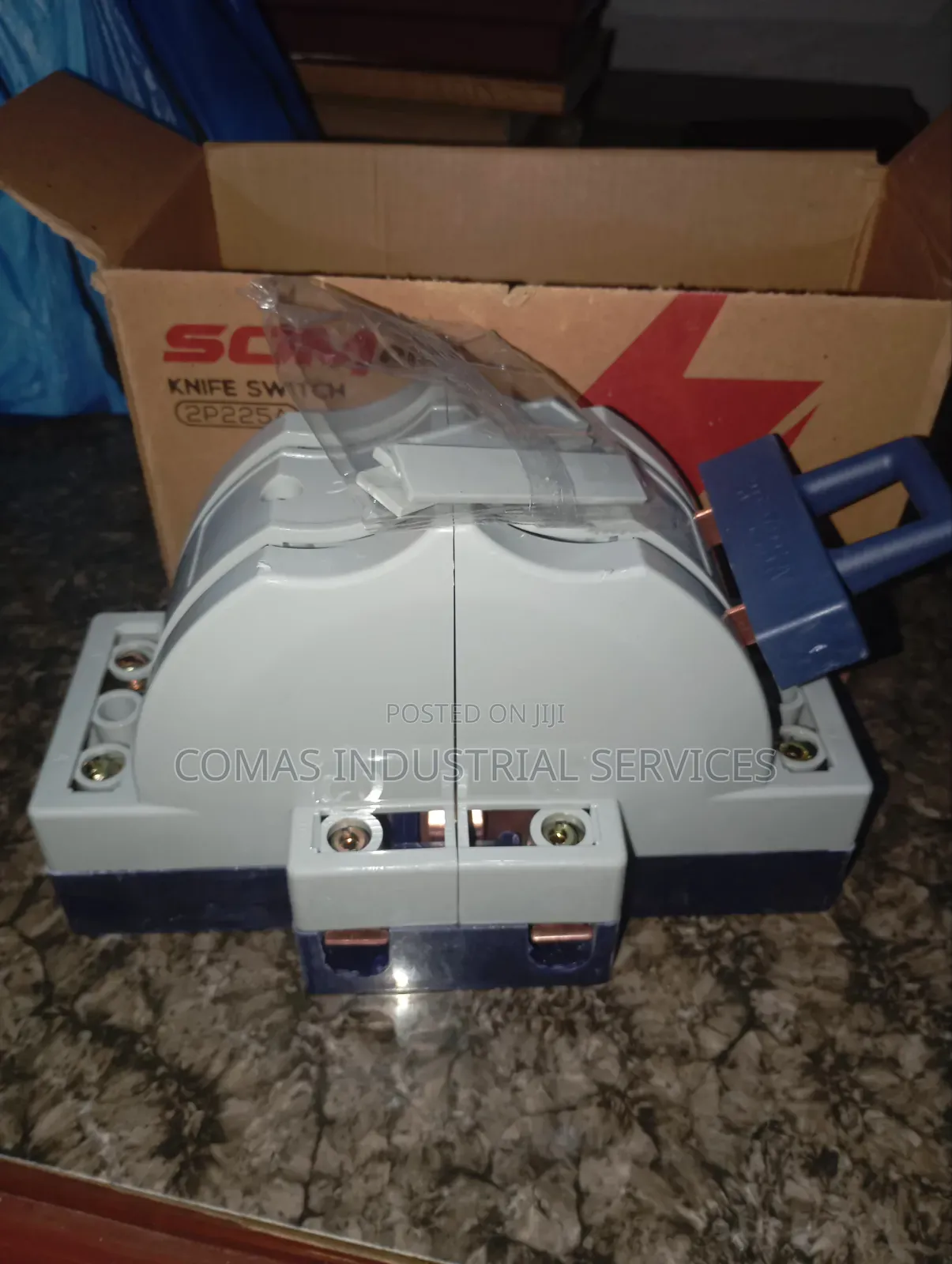 Somelec 2p 225a Knife Switch | Heavy Duty Manual Isolator