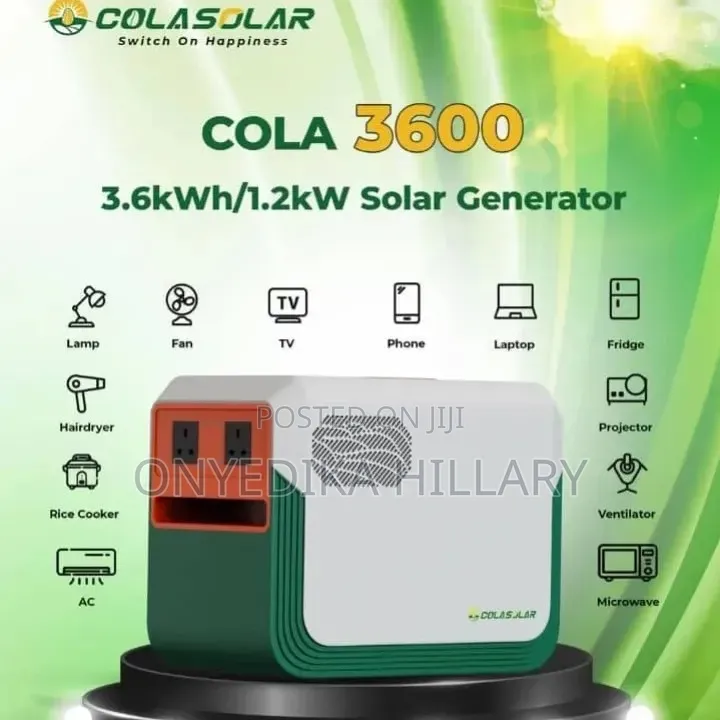 3.6kwh Plus Colar Solar Generator