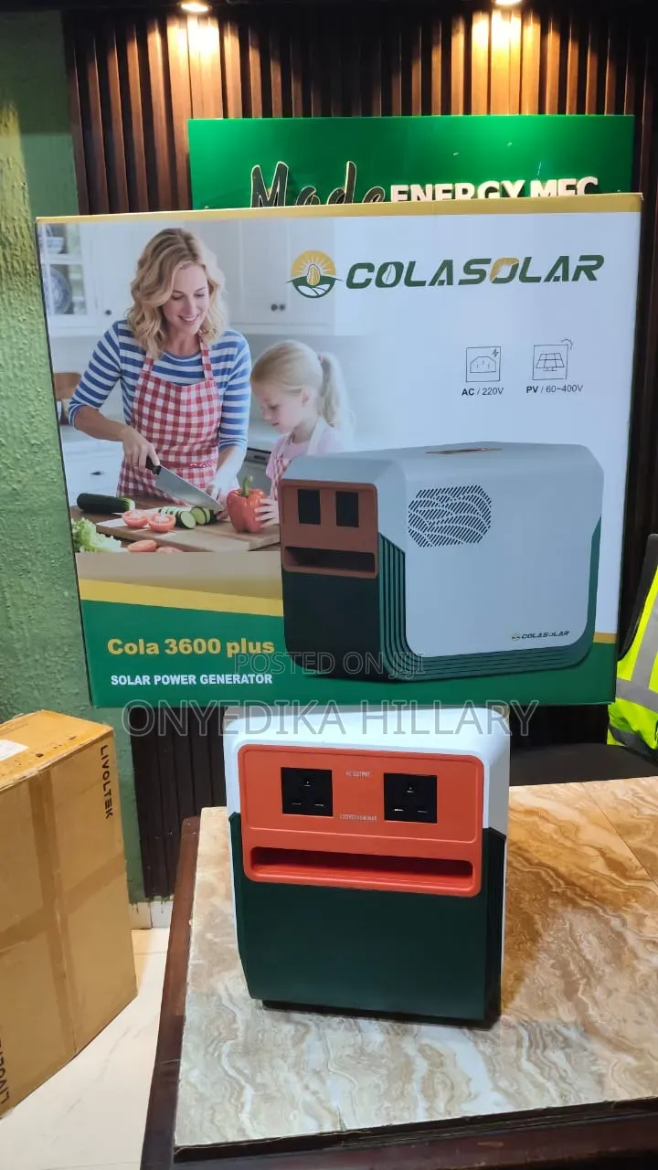 3.6kwh Plus Colar Solar Generator