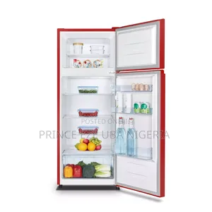 Hisense Top Freezer Refrigerator 205l Red