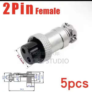 Gx16 Inverter Female Aviator Connector