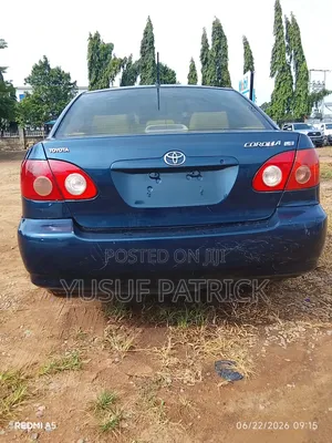 Toyota Corolla 2007 Blue