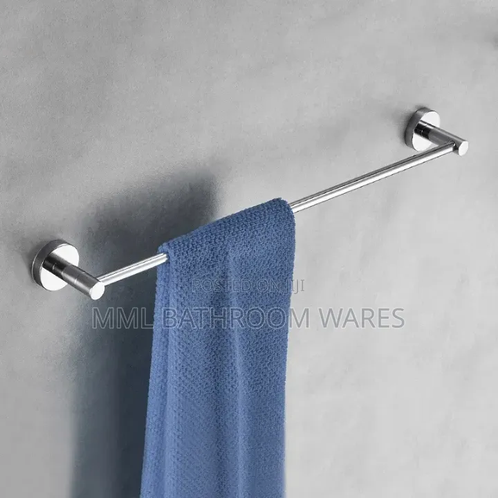 Single Chrome Towel Holder