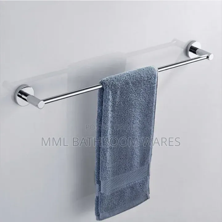 Single Chrome Towel Holder
