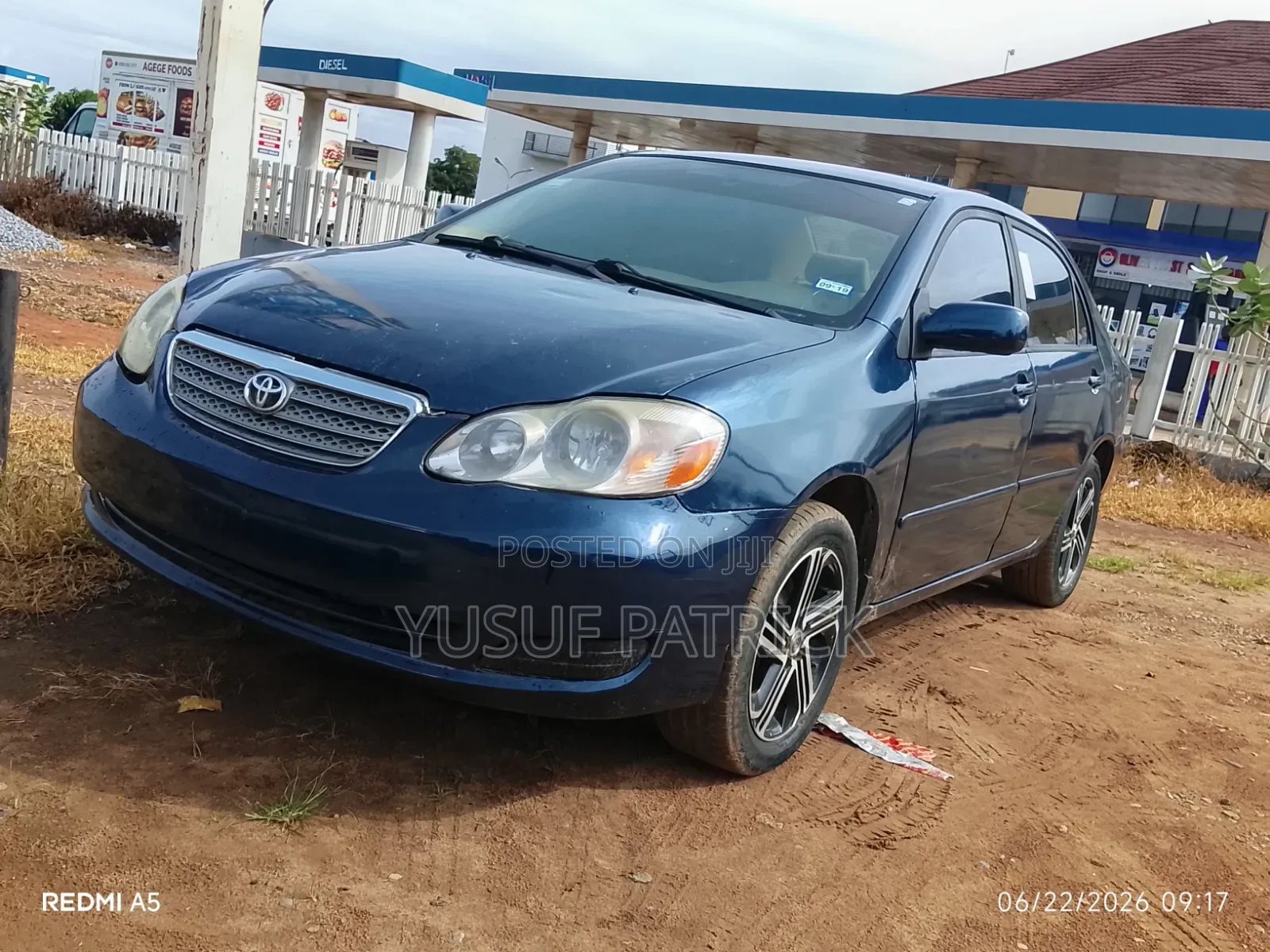 Toyota Corolla 2007 Blue
