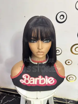 Bonestraight Fringe Wig