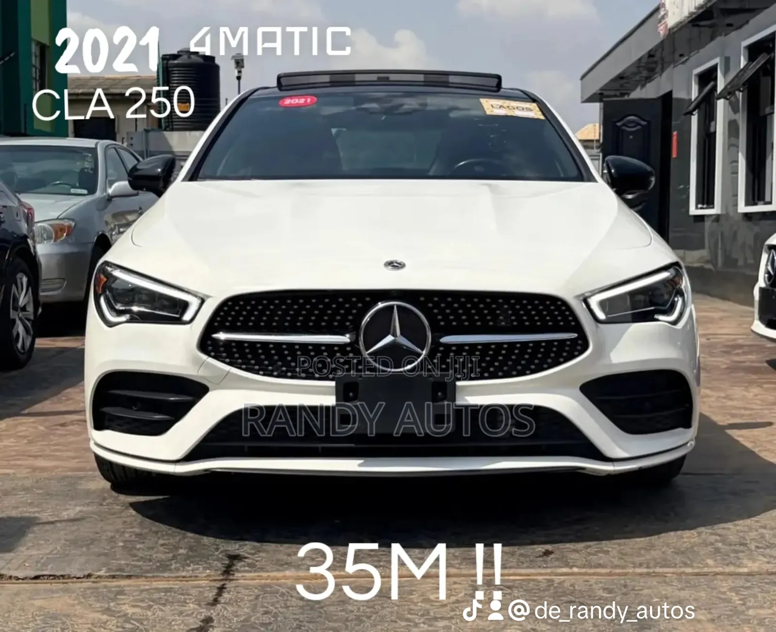 Mercedes-Benz CLA-Class 2021 White