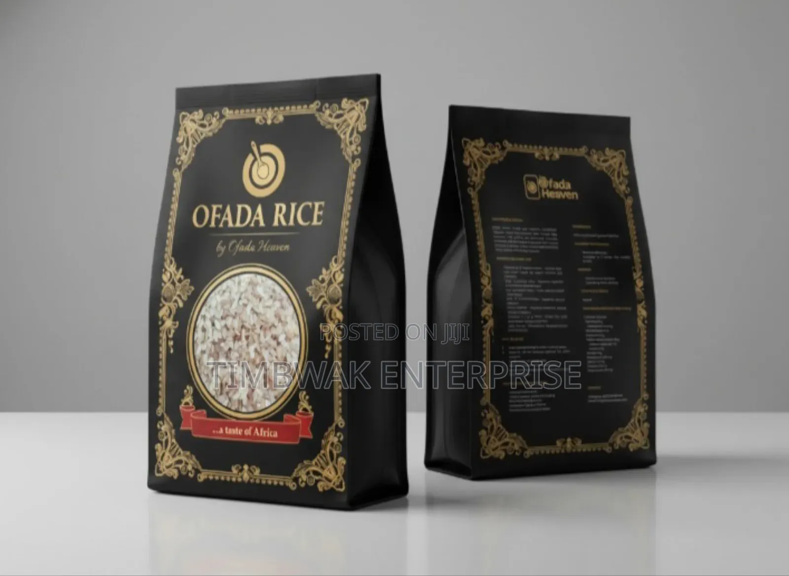 Clean Ofada Rice