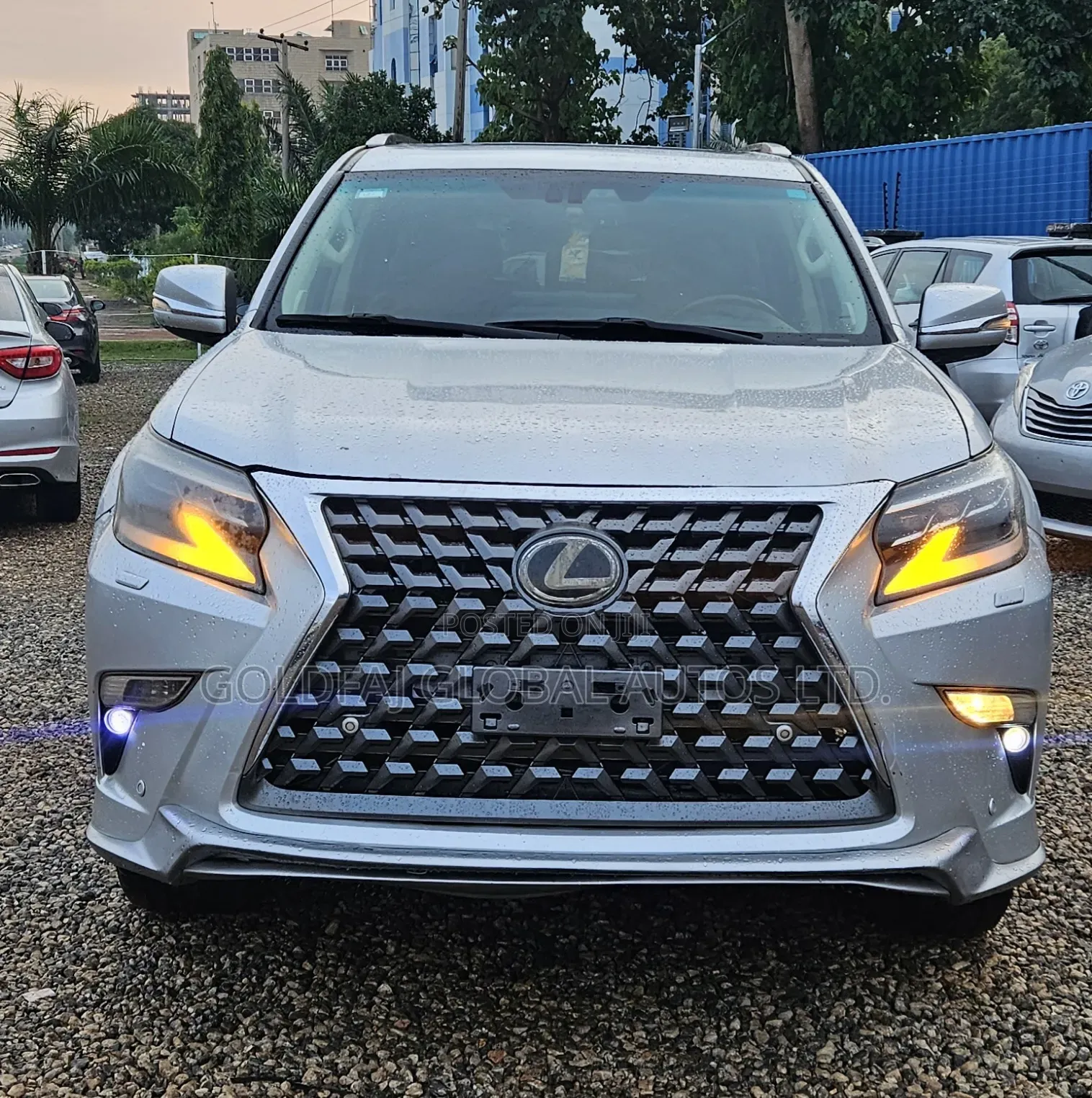 Lexus GX 2011 Silver