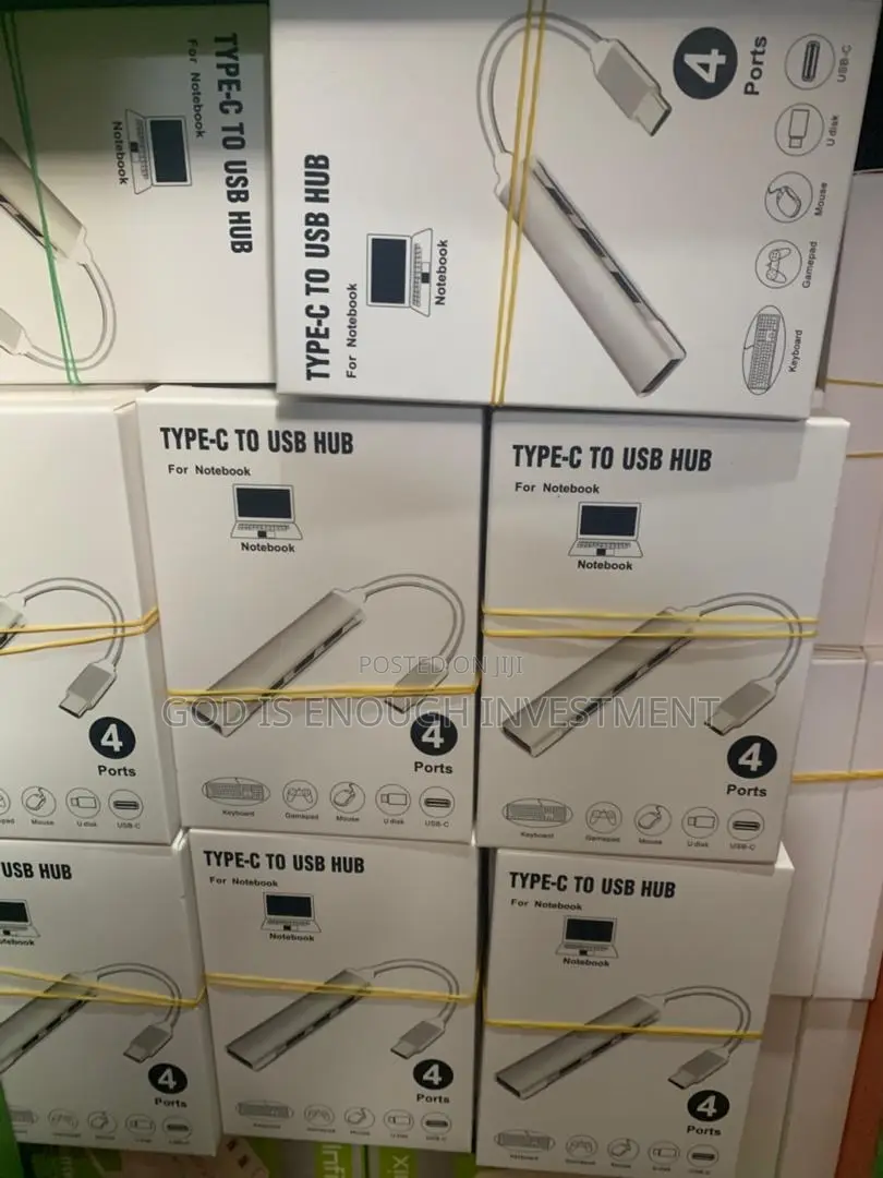 Type-C Usb Hub 4 Ports 3.0 for Mac Book and Computers
