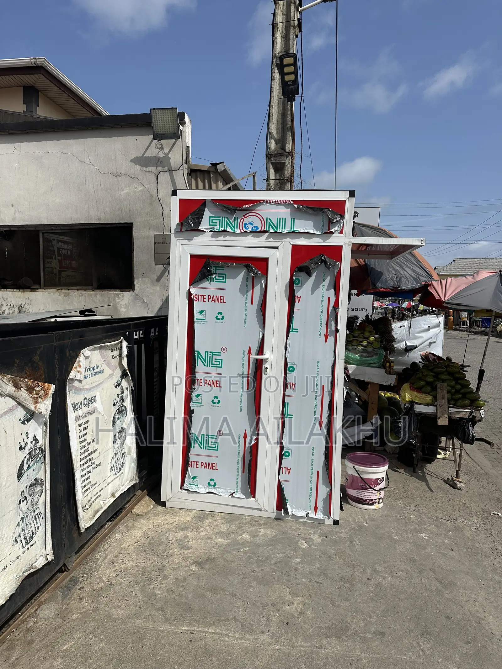 Cladding Board Aluminum Container