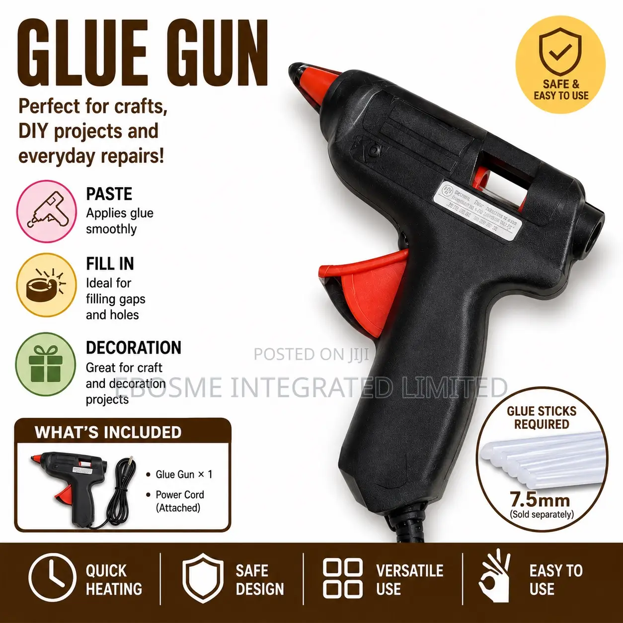 Glue Gun 7.5mm