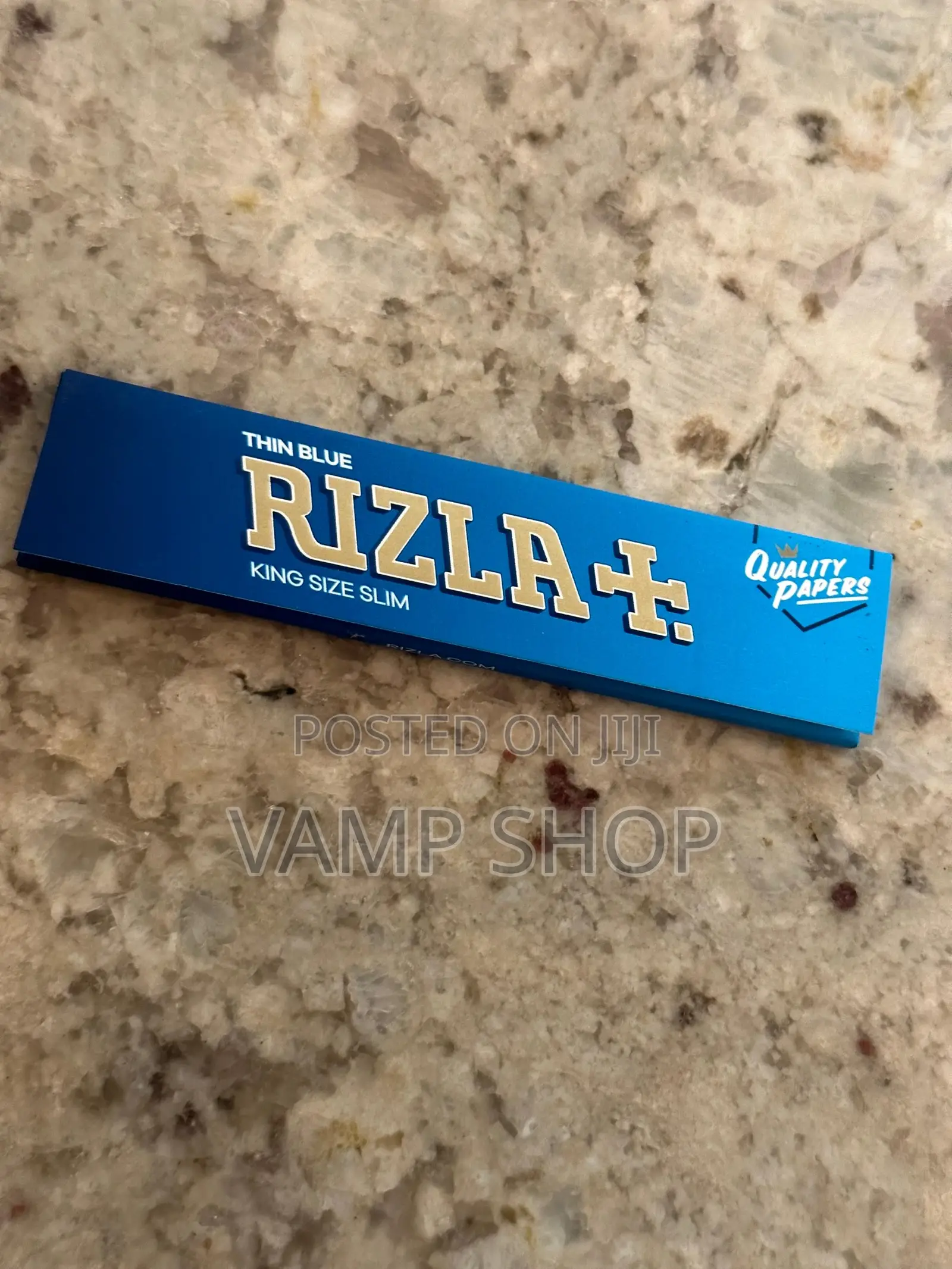 Thin Blue Rizla + Quality Papers