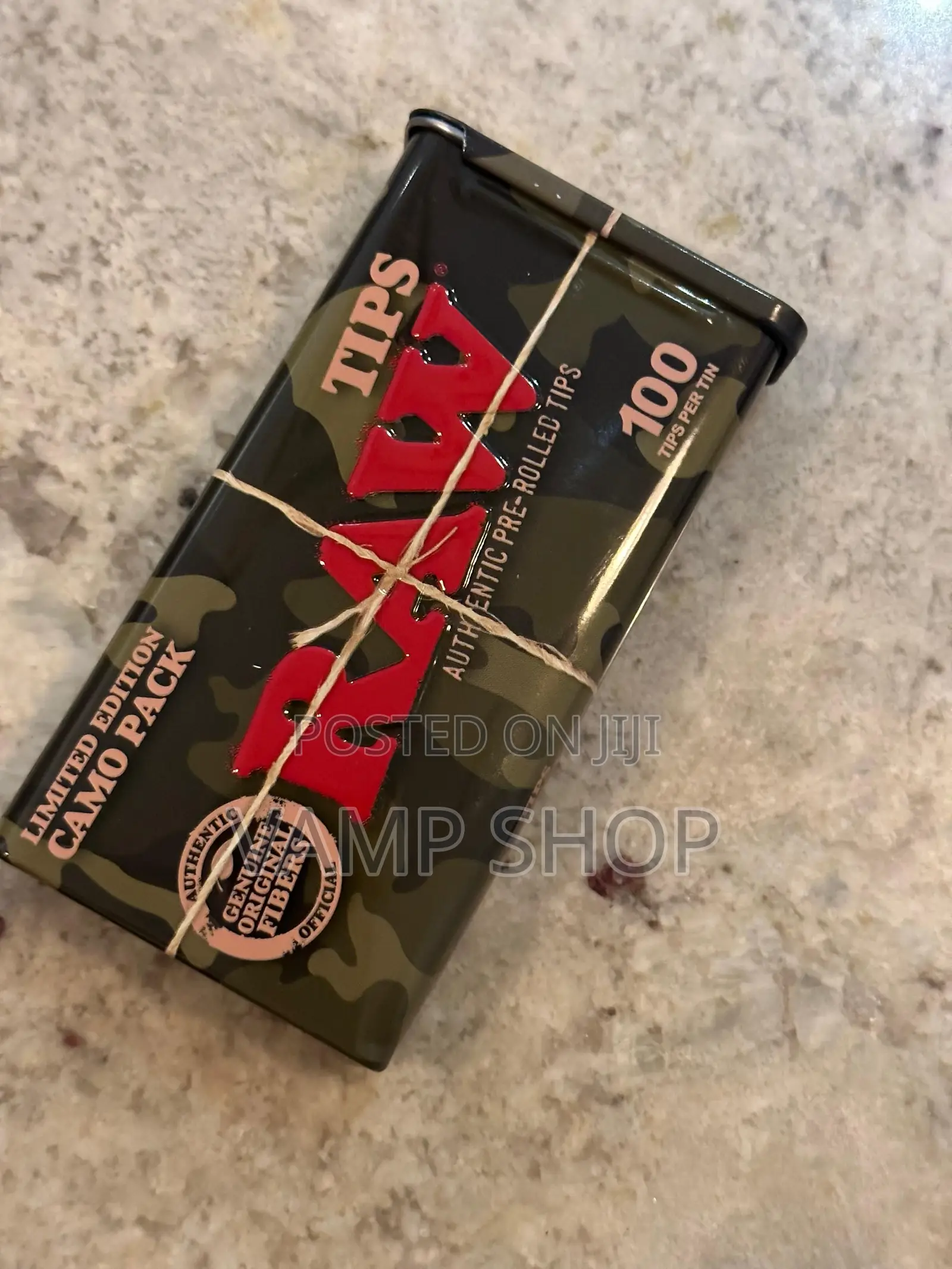 Raw Authentic Pre Rolled Tips (Limited Edition)