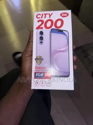 New Itel City 200 128 GB Purple
