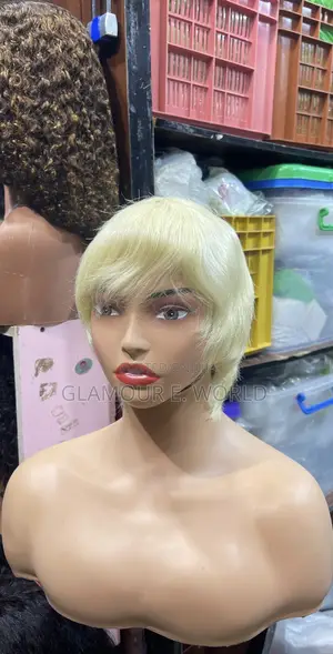 Blonde Skull Cap