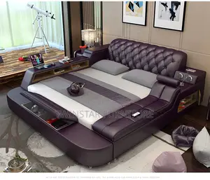 New Modern Luxury Multifunctional Storage Bed