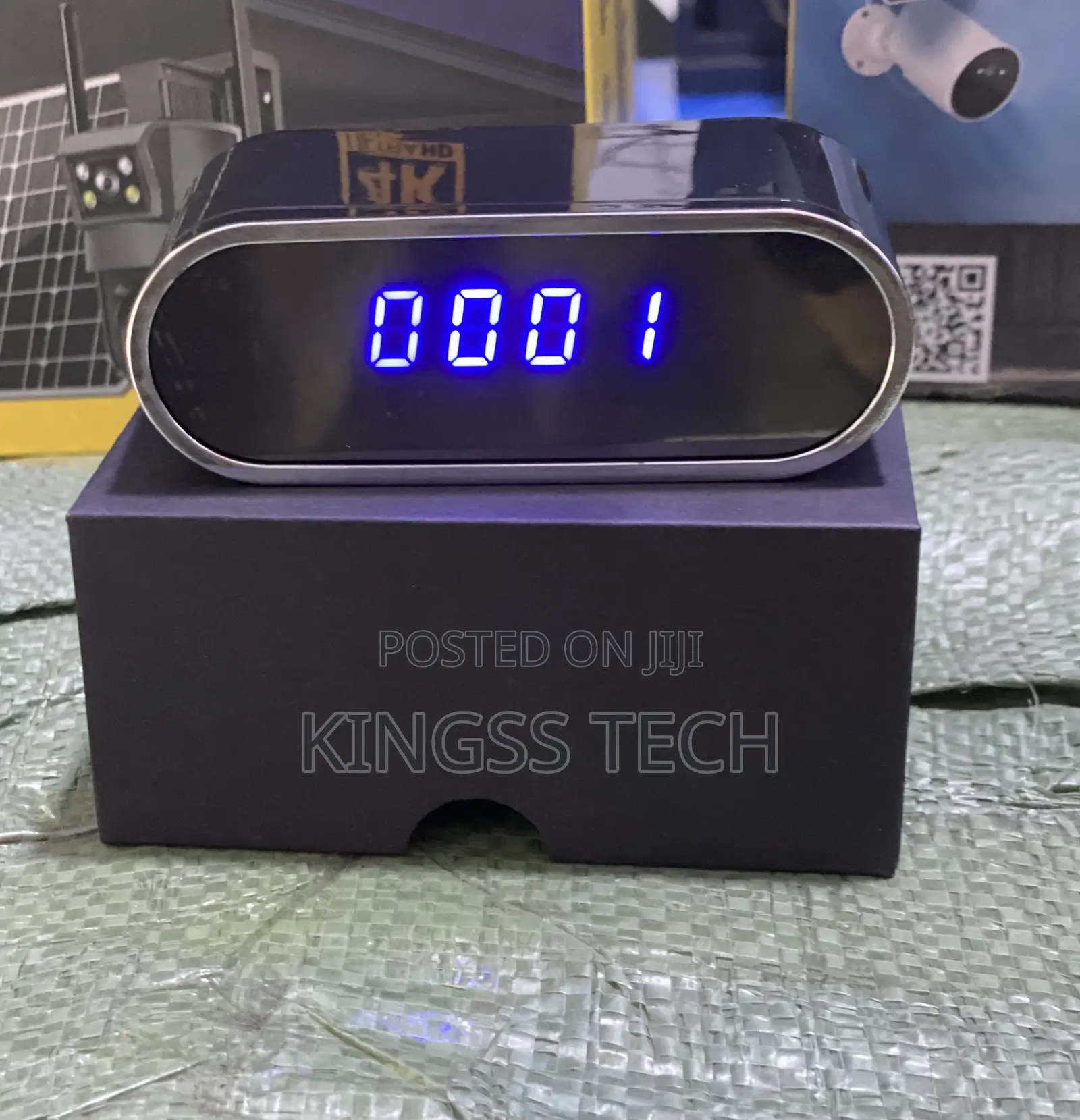 Digital Clock Spy Camera
