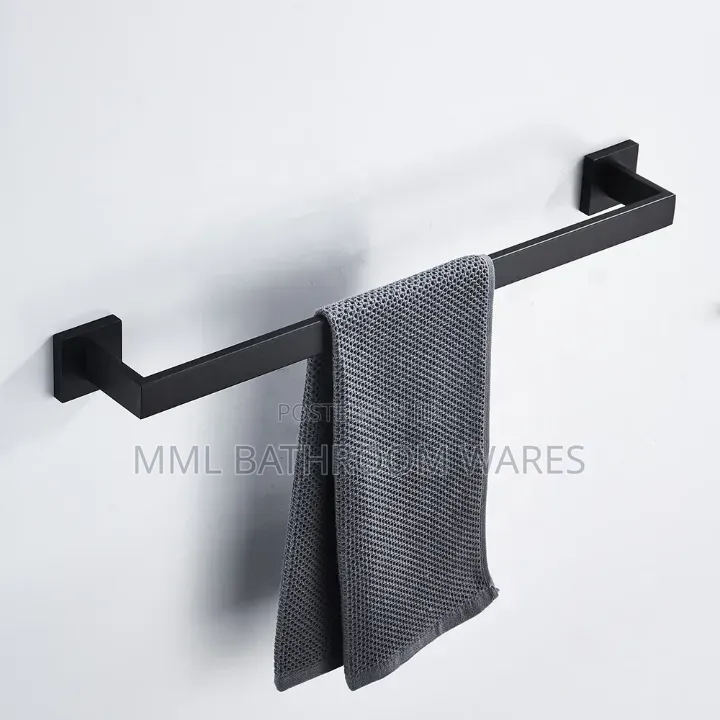 60cm Heavyguage Single Towel Rack