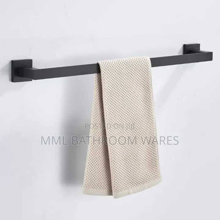60cm Heavyguage Single Towel Rack
