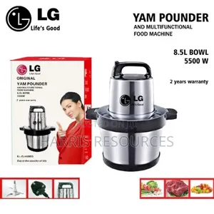 Lg Yam Pounder Food Processor - 8.5 L