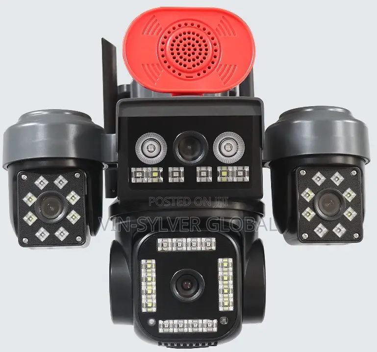 4lens Solar CCTV Camera