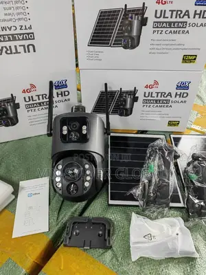 40x Zoom Solar CCTV Camera Ubox App