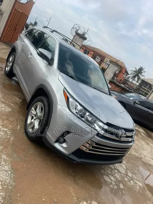 Toyota Highlander Limited V6 4x2 (3.5L 6cyl 6A) 2016 Silver