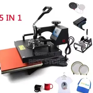 Heatpress 38 X29 Combo Cap Press, Mug, Plate Sublimation 5 in 1
