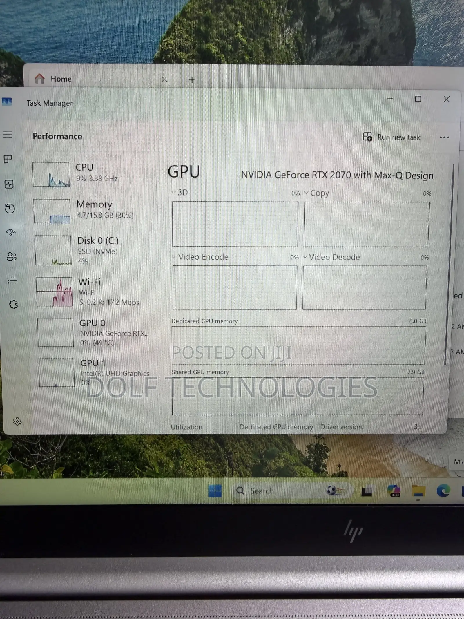 Laptop HP ZBook Create G7 16GB Nvidia SSD 512GB
