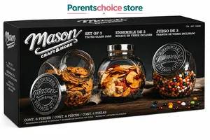 Mason Jars Tilted 2.86l - 3pcs