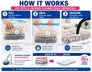Press Storage Bag Blanket