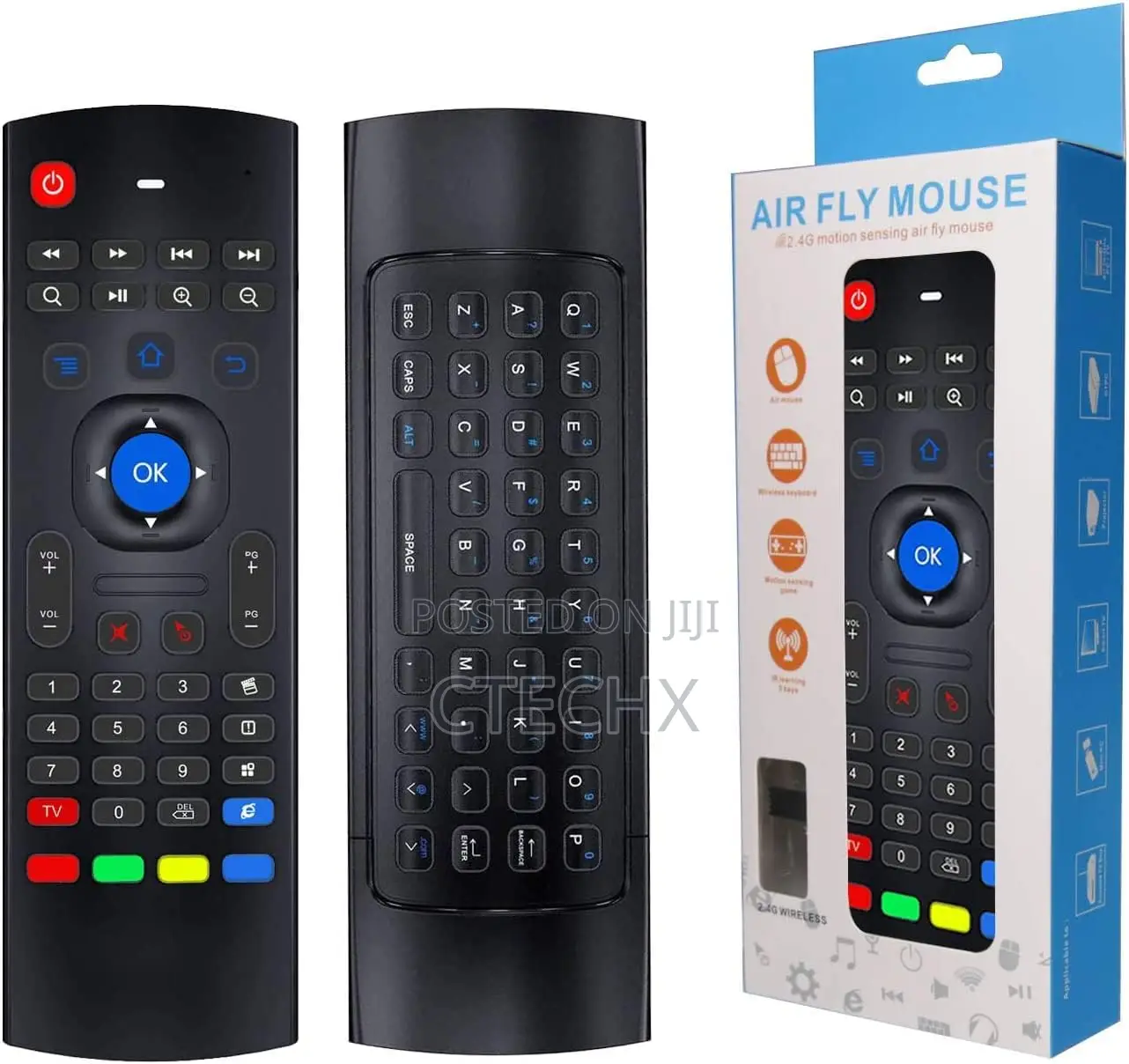 Air Mouse Remote 2.4g Android Box Remote With Mini Wireless Keyboard,