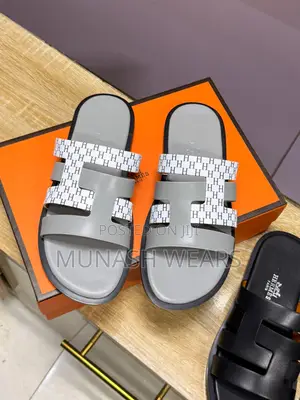 Armani X Hermes Leather Slipers 40-46