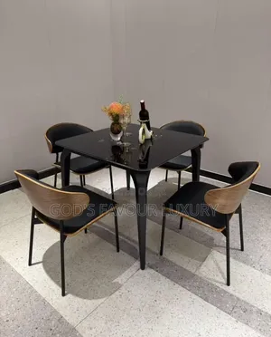 Marble Dining Table and Chair