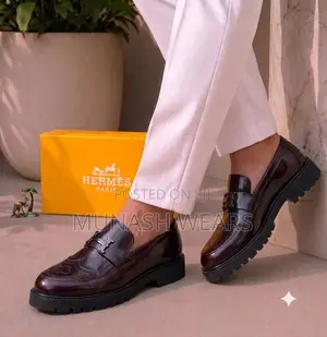 Hermes Quality Loafers With Chunky Sole 40-46