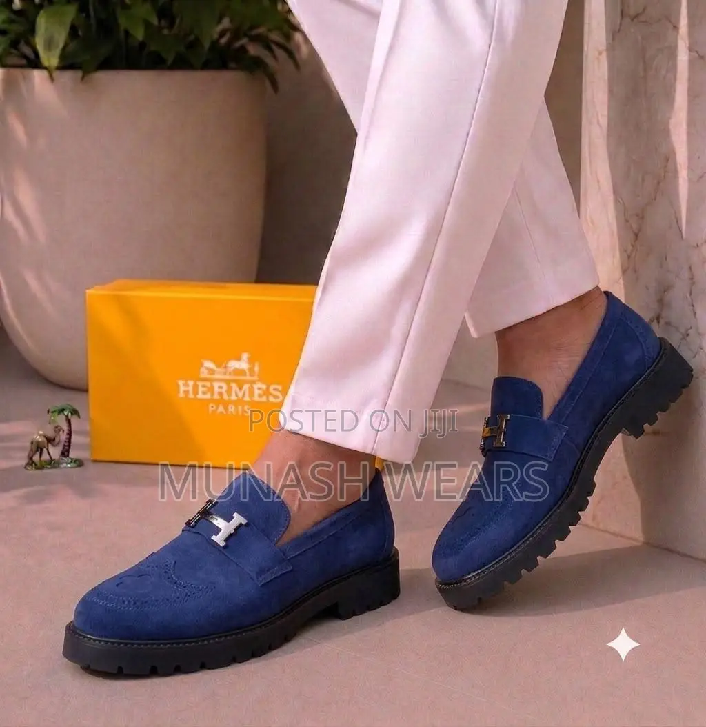 Hermes Quality Loafers With Chunky Sole 40-46