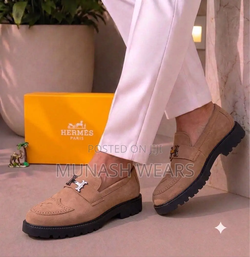 Hermes Quality Loafers With Chunky Sole 40-46