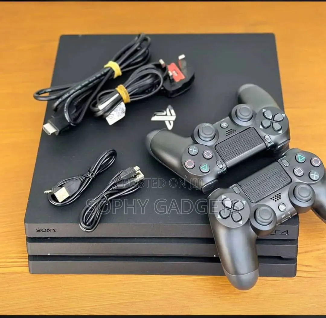 Ps 4 Pro With Games