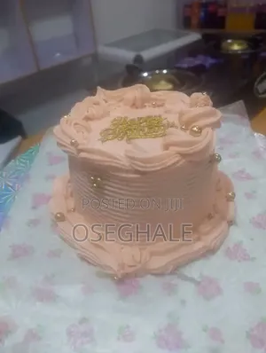 Birthday Cake and Small Chops