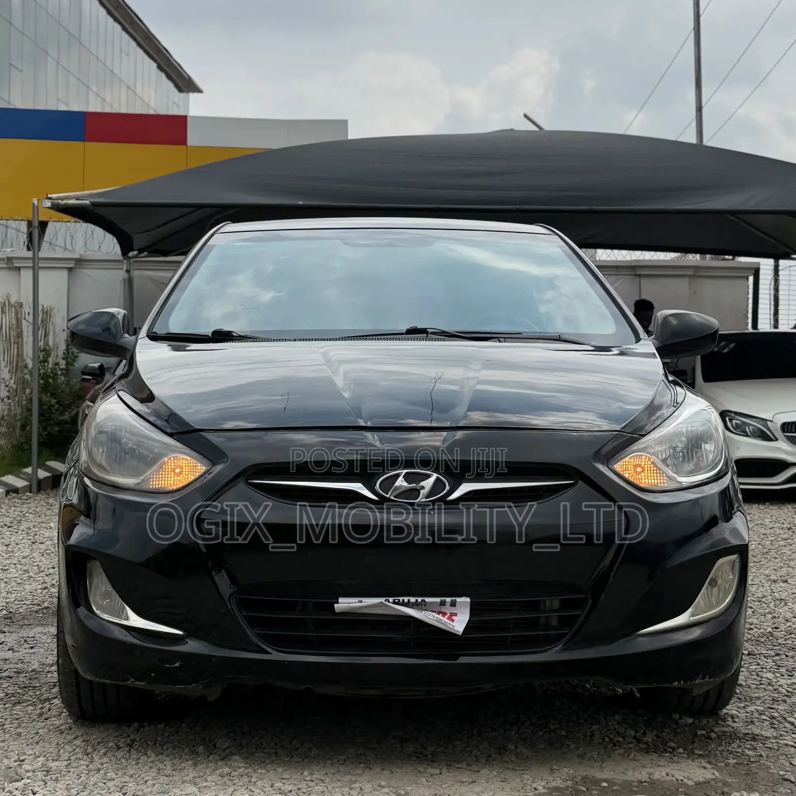 Hyundai Accent 2012 Black