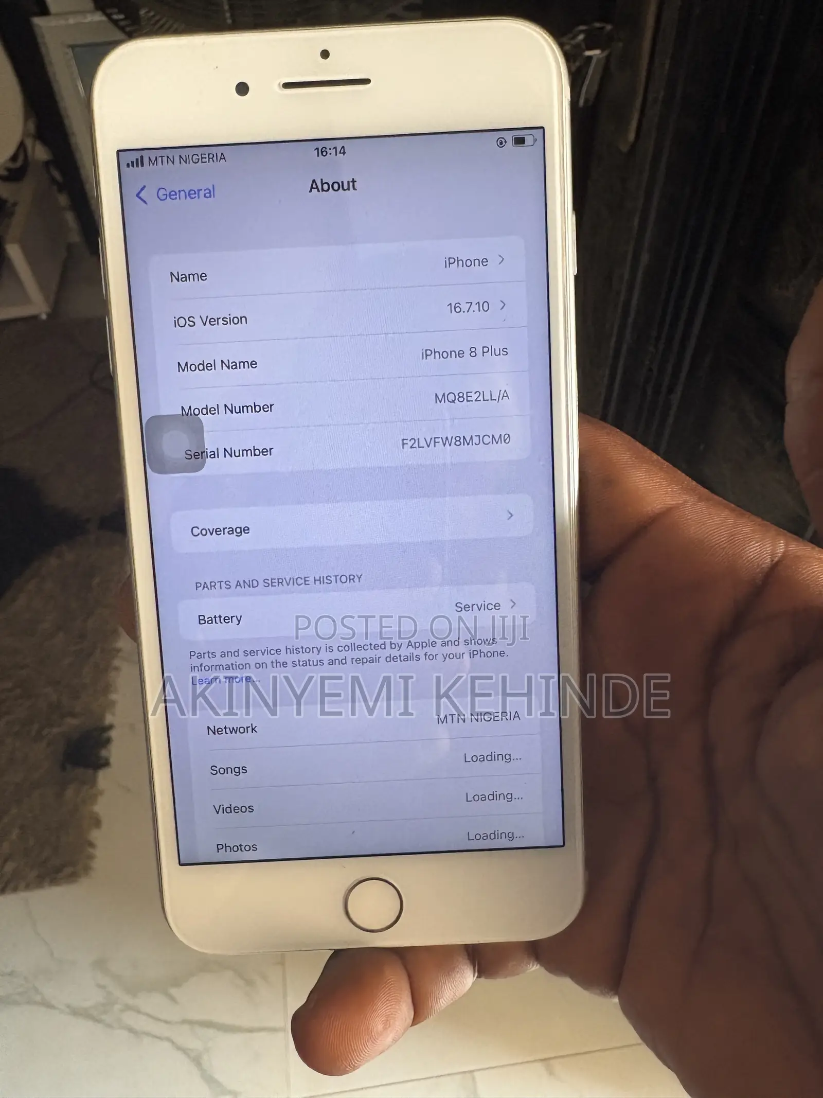 Apple iPhone 8 Plus 64 GB White