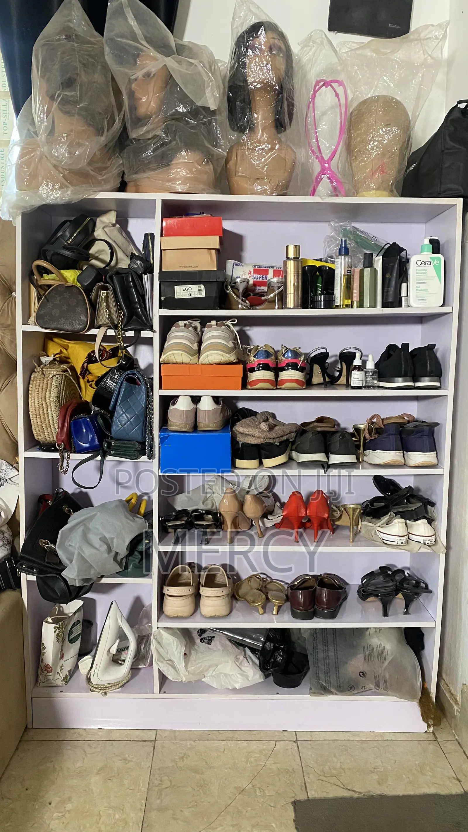 Shoe and Bag Frame / Tv Console