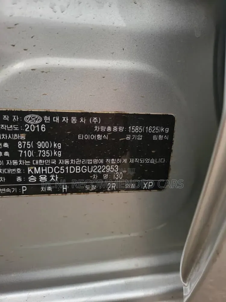 Hyundai i30 2016 Silver