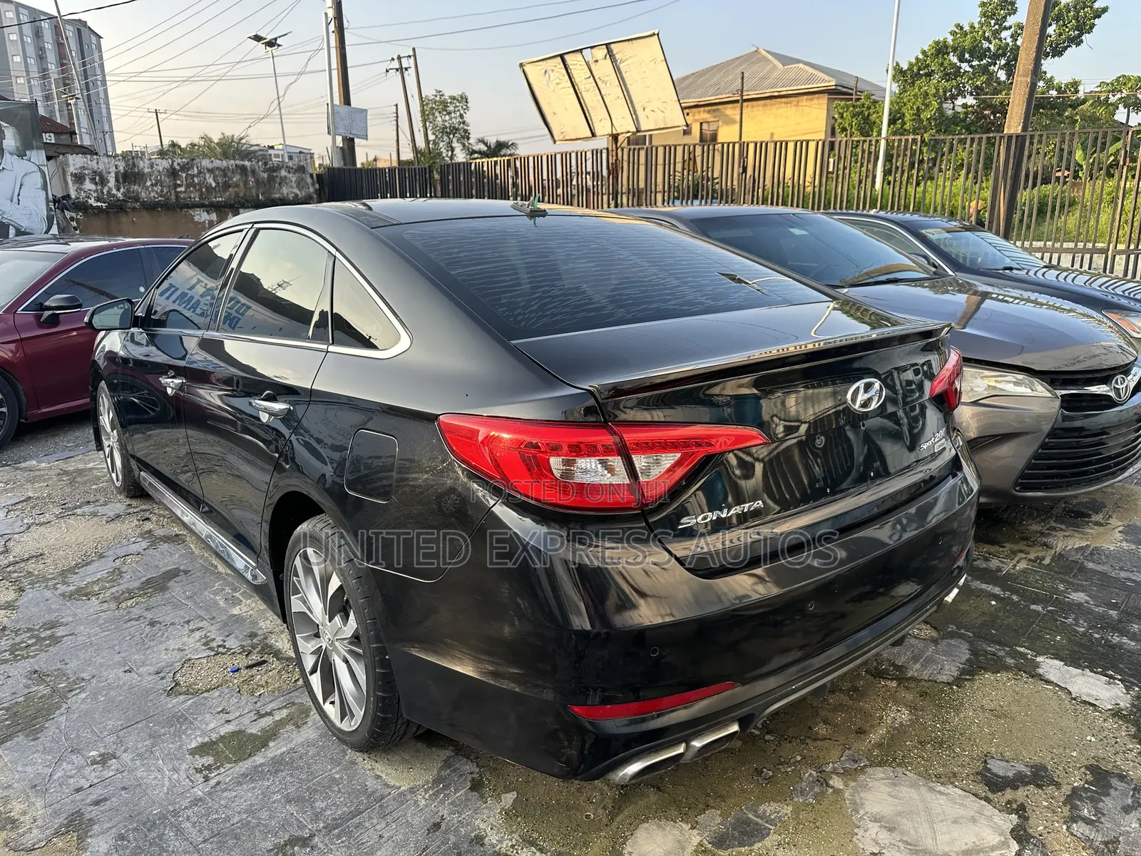 Hyundai Sonata 2015 Black